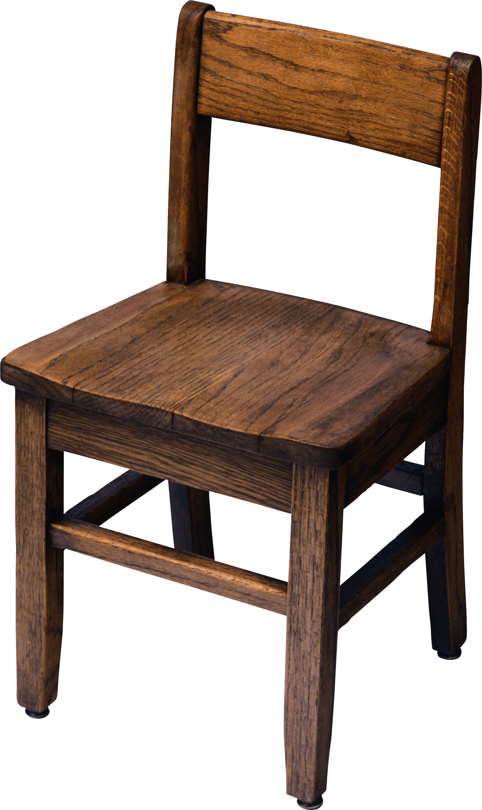 vector image of a wooden chair
